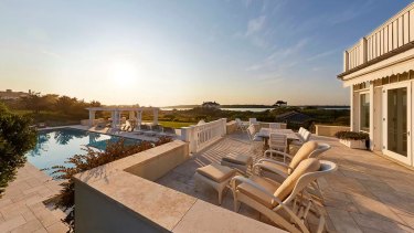 If the beach isn’t your style, there’s also a pool.