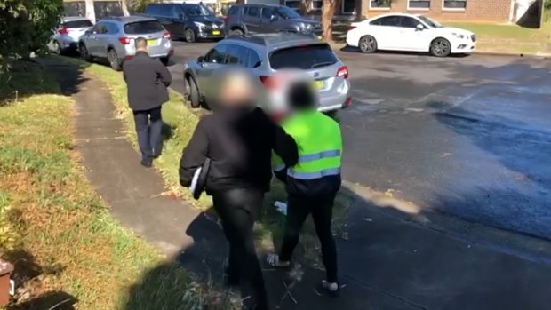 Arrests in Blacktown, NSW, as part of Operation Molto. 