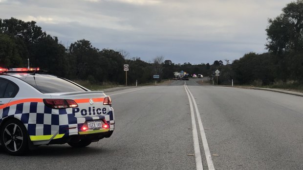 Police have closed roads near Oakford in Perth's south after a serious crash.