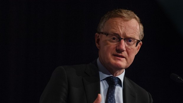 RBA governor Philip Lowe says there is a chance the next move in interest rates could be down