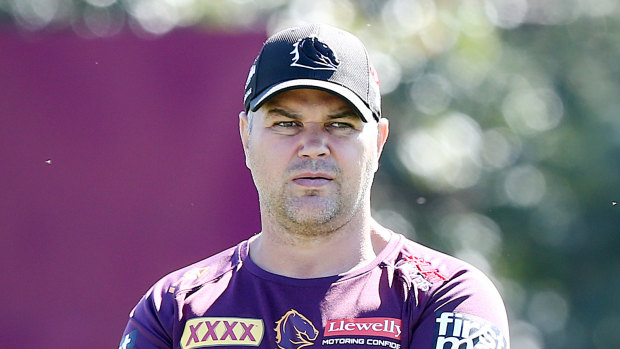 Anthony Seibold was not impressed with suggestions he was in a scuffle with a fan.