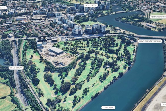 The development would be located on the former Kogarah Golf Club site.
