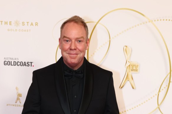 Peter Helliar at the TV Week Logie Awards in June.