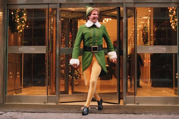 Will Ferrell stars as Buddy the Elf.
