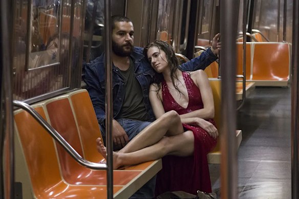 Christopher Abbott and Allison Williams in the acclaimed Girls episode Panic in Central Park.