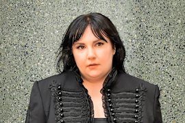 Lena Dunham promoting her book Famesick in New York earlier this month.