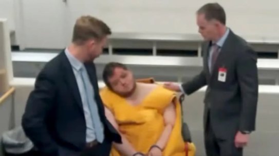 Anderson Aldrich, the suspect in the deadly Colorado LGBTQ nightclub massacre, appeared slouched and partially unresponsive during a November 23 court hearing.