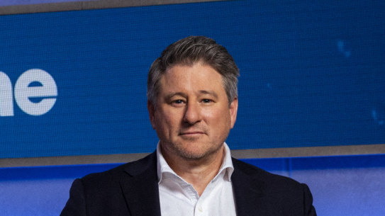 Nine boss Mike Sneesby is bullish about the company’s performance.