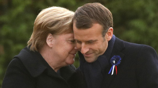 As old enemies embrace at a graveside, Trump takes a raincheck