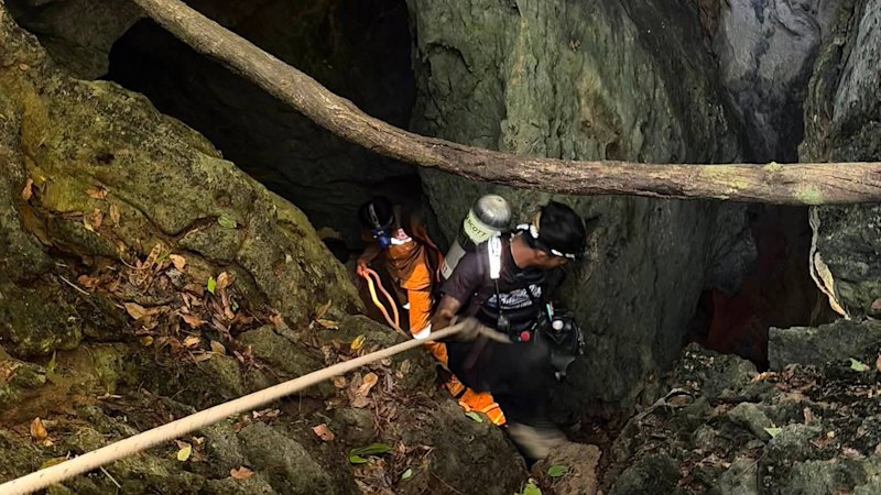 Five found alive in flooded Laos cave after going missing for more than a week