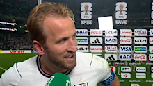 England skipper Harry Kane speaks with a croaky voice after his team defeated Mexico.