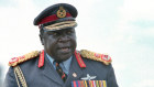 Idi Amin, president of Uganda.