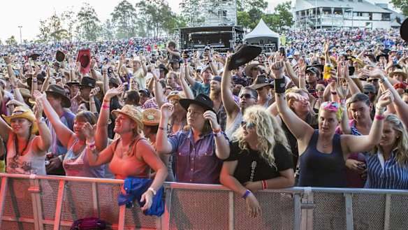 CMC Rocks Qld at Willowbank was one event Michael Chugg had to cancel, costing him more than $1 million.