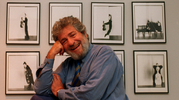 Peter Weiss at Weiss headquarters in Surry Hills, 1995.