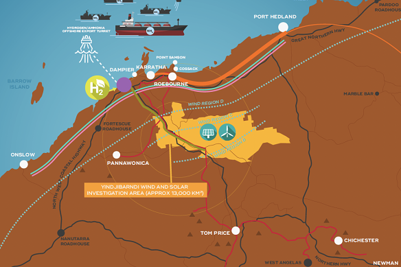 Most of the Yindjibarndi’s area is set back from the coast away from dangerously high wind speeds from cyclones.