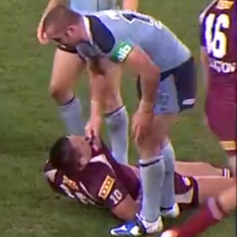 Lockyer on Poore lifting Price's head up: "That pretty much sparked all of the boys."