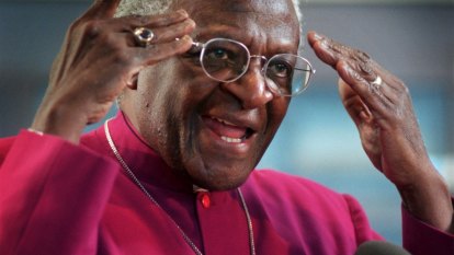 When Archbishop Desmond Tutu was searched at the airport