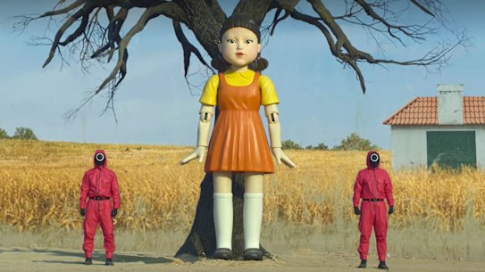 It’s child’s play: Cash-strapped players are kidnapped and forced to play deadly versions of childhood games in the Korean series.