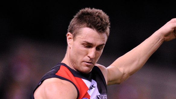 Fisher played more than 200 games for St Kilda.