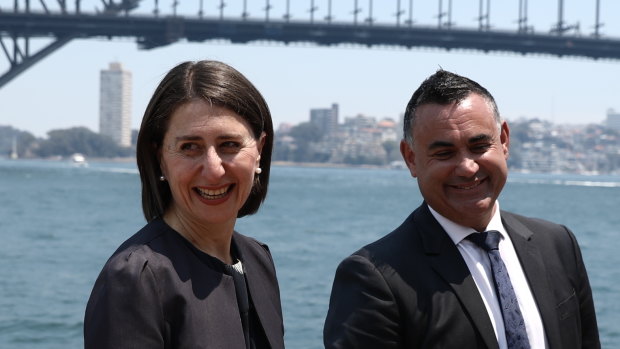 Premier Gladys Berejiklian and Trade Minister John Barilaro have launched a new investment strategy for NSW.
