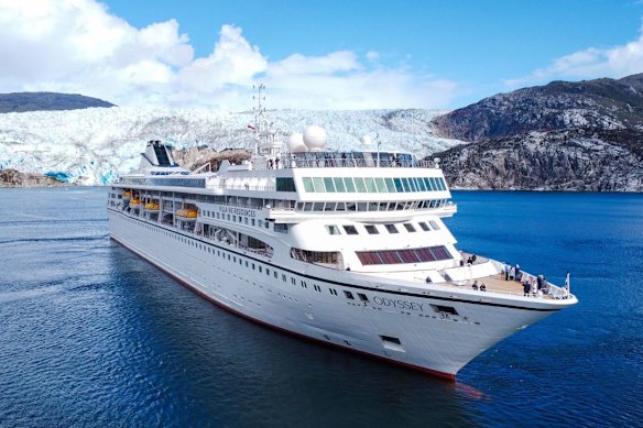 Passengers could sign up for a permanent berth on the Odyssey for a cool $US130,000.