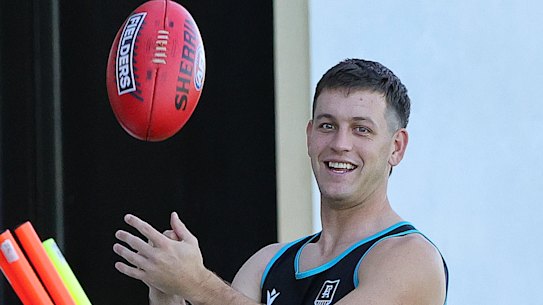 Zak Butters has not played this season but will be back from his knee injury shortly, and is in high demand for the years ahead.