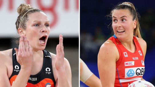 Giants’ captain Jo Harten and Swifts’ captain Maddy said crowd attendance was thriving.