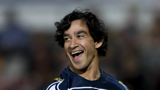 Winning smile: Thurston has a long list of accolades in the game, but his influence outside the NRL is more important.