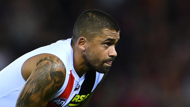 Brad Hill is emblematic of St Kilda’s issues at the moment.