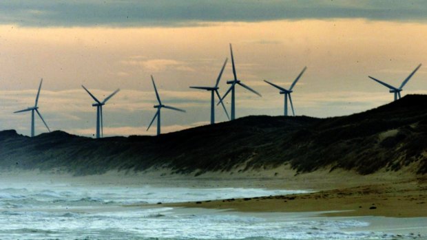 The Andrews government has commissioned six new wind and solar farms in regional Victoria. 
