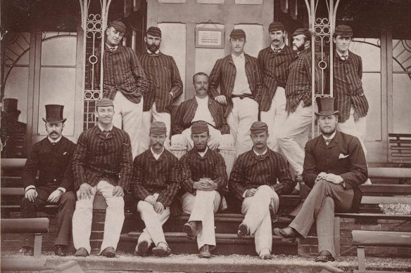 Australian cricket team, 1882. 