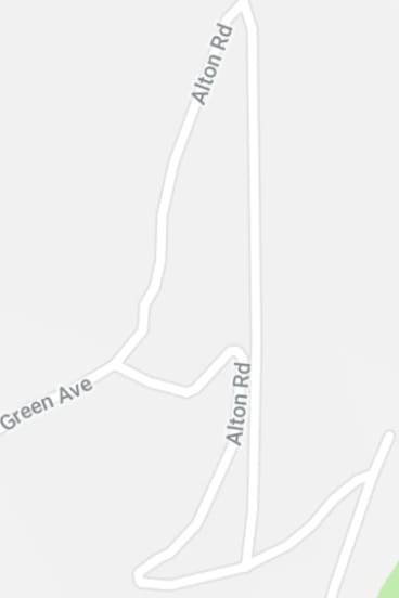 The mysterious extra part of Alton road.