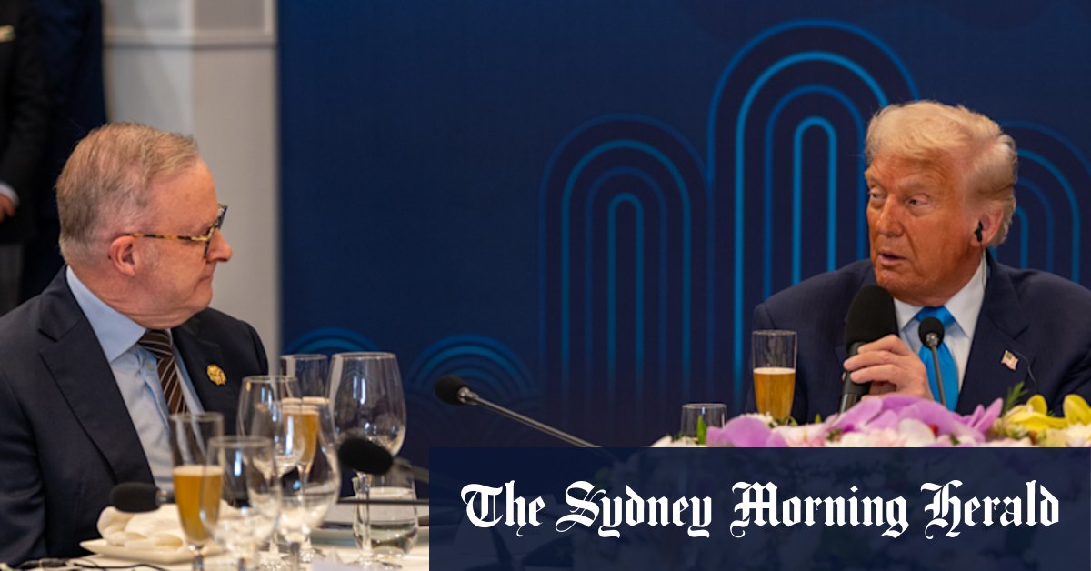 Albanese dines with Trump and other leaders as Xi meeting awaits