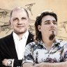 Anduril Australia’s CEO David Goodrich and Anduril’s founder Palmer Luckey.