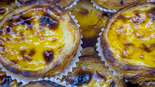 Portugal’s signature pasteis de nata.