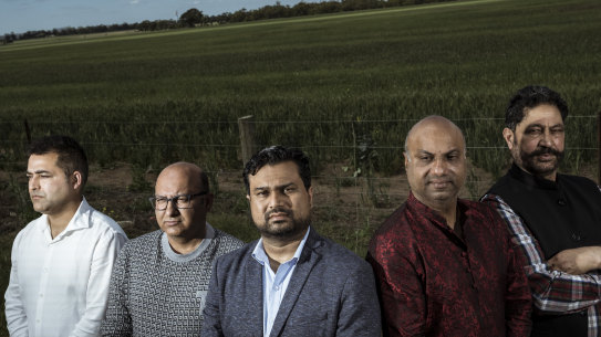  (l-r) Bhupinder puri - Committee Member
Rishi Prabhakar - Secretary
Vivek Sharma - Local Activist
Gurpreet Verma - Vice President
Kulwant Joshi - President, from the Sri Durga Temple in  Deanside are advocating for the new cemetery in Harkness to include a space for traditional Hindu death rituals, which involve cremations in the open air. 
