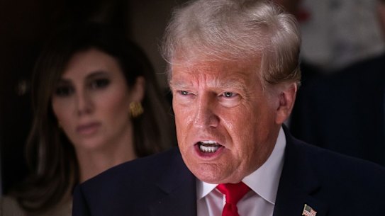 Former US President Donald Trump’s language has been criticised by historians.