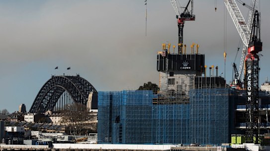 Crown sought fresh report to show 'higher impact' of Barangaroo plans