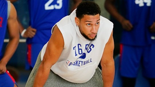 Ben Simmons will miss Philadelphia’s season opener on Thursday AEDT.