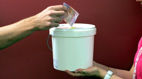 Opportunities for charities to collect donations dived during the pandemic.