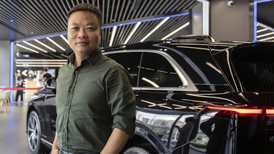 Xpeng founder He Xiapeng.