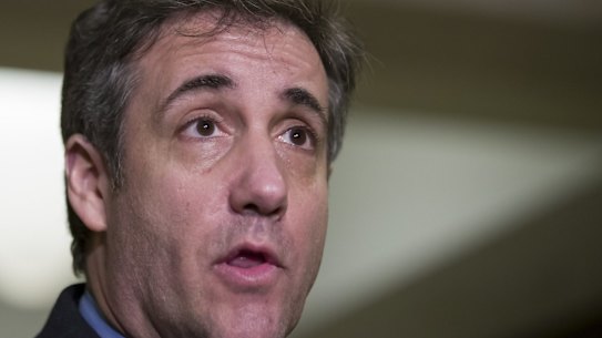 Michael Cohen, president Donald Trump’s former lawyer.