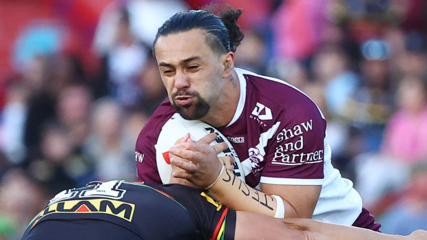 Manly’s Aloiai facing ban for blatant trip