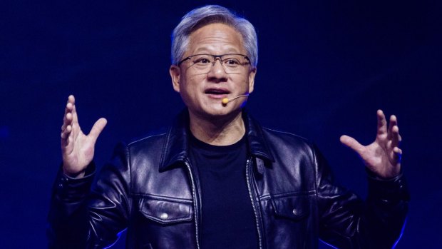 The leather-jacket-wearing CEO who just made $15 billion in a day