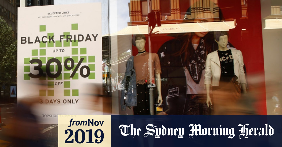 Black Friday Sales Australians Ready To Shop But Retailers Sent A Warning