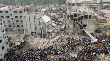 More than 1100 people died in the Rana Plaza garment factory collapse in Bangladesh in 2013.