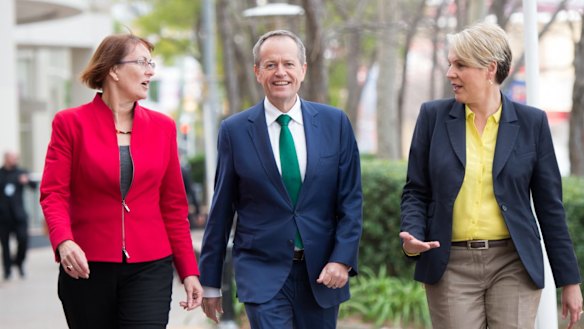 Labor's Susan Templeman (L) says she was "shocked" by material distributed by anti-abortion campaigners during the election. 