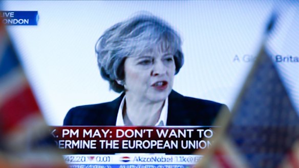 Deal at last: UK Prime Minister Theresa May.