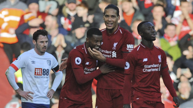 Normal service: After a couple of recent stumbles, Liverpool secured a confidence-boosting win.