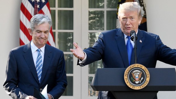 The president and JErome Powell have been at loggerheads for months. 